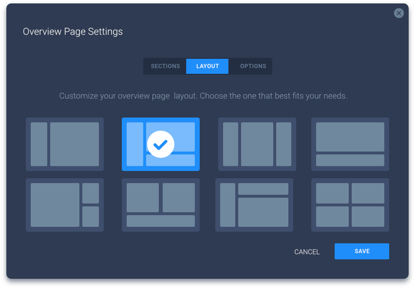 Pricing Layout